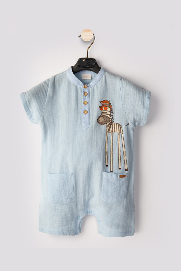 Zebra Baby Boy Summer Rompers Baby Boy Rompers Baby Boy Shorts Rompers Baby Boy Short Sleeve Rompers