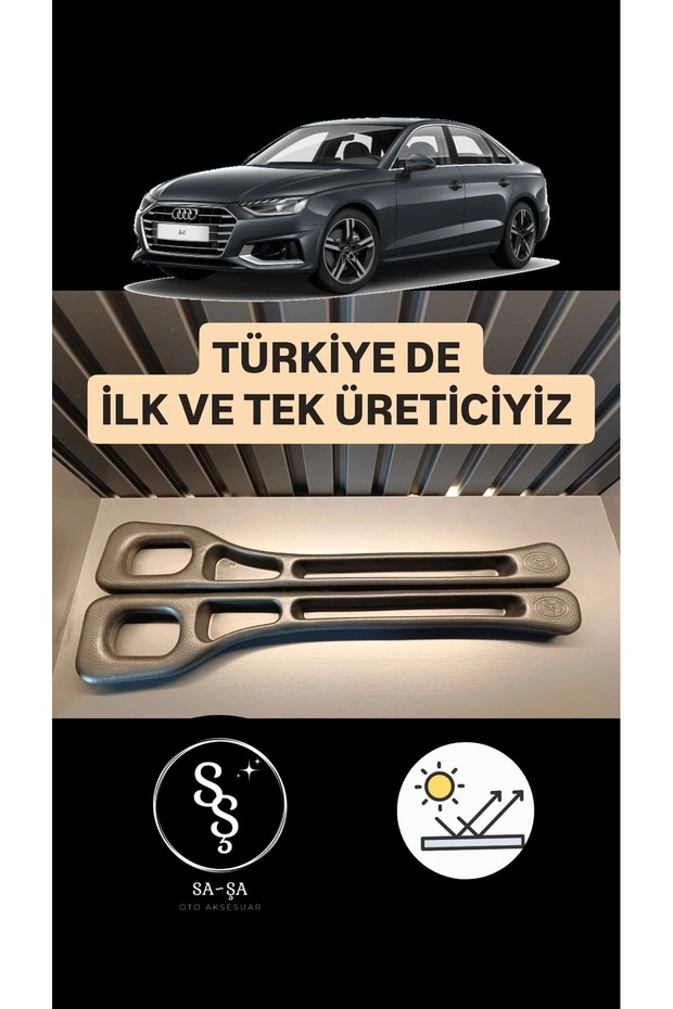 SAŞA AUDI A4 موديل متوافق مع منظم تعبئة الفجوات بين مقاعد السيارات