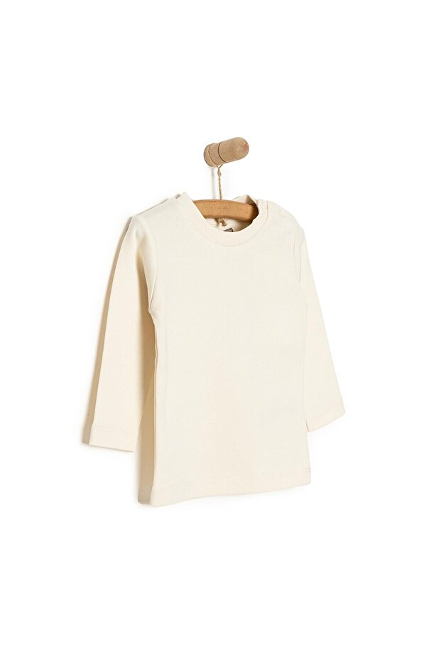 HelloBaby Basic İnterlok Uzun kol Tshirt Unisex - 2