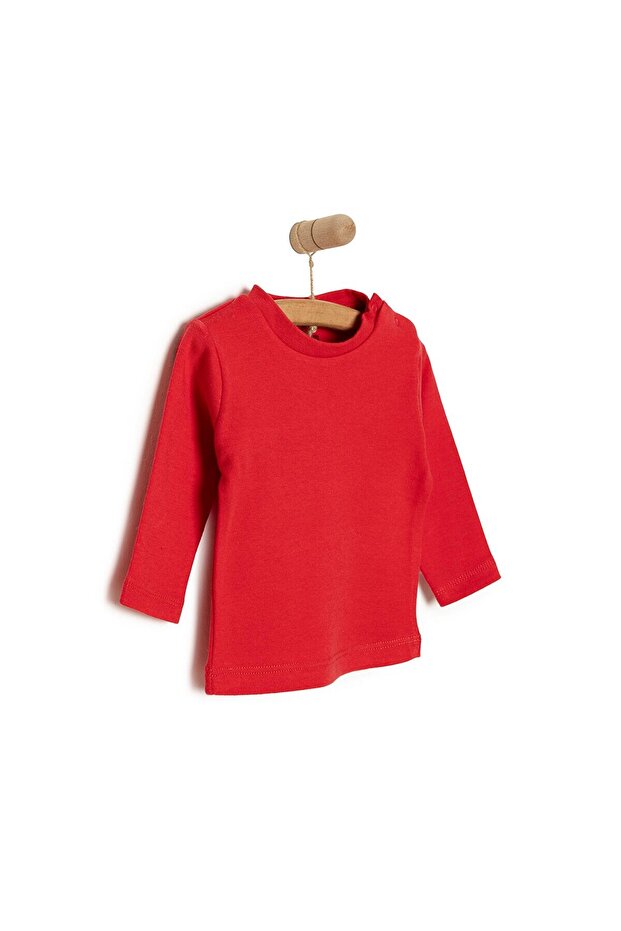 HelloBaby Basic İnterlok Uzun kol Tshirt Unisex - 2