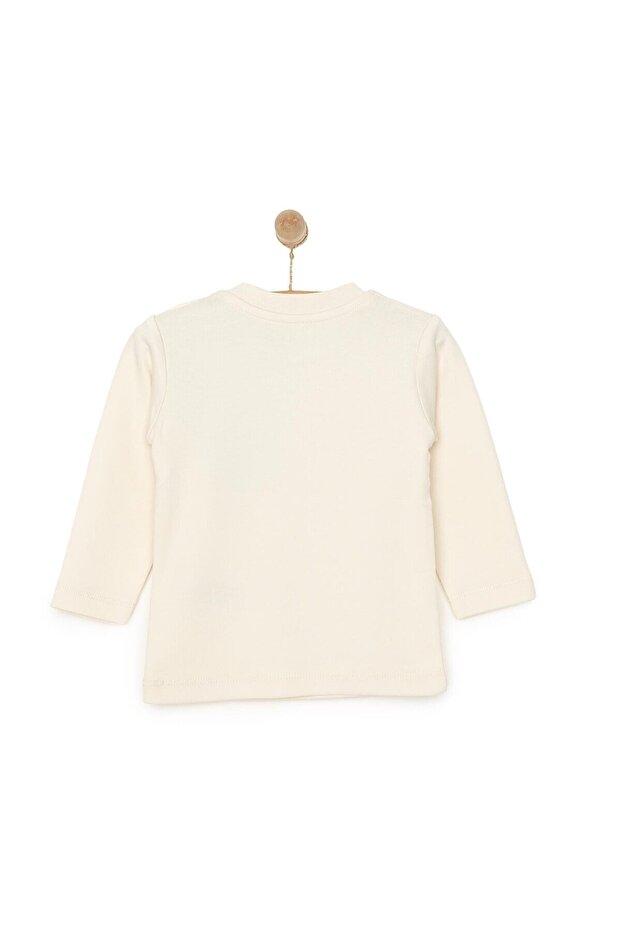 HelloBaby Basic İnterlok Uzun kol Tshirt Unisex - 3