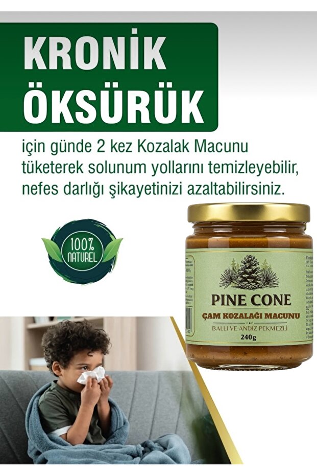 Cone Kozalak Macunu Ballı Andız Pekmezli Çörek Otlu Okaliptuslu HerDerdedeva - 4