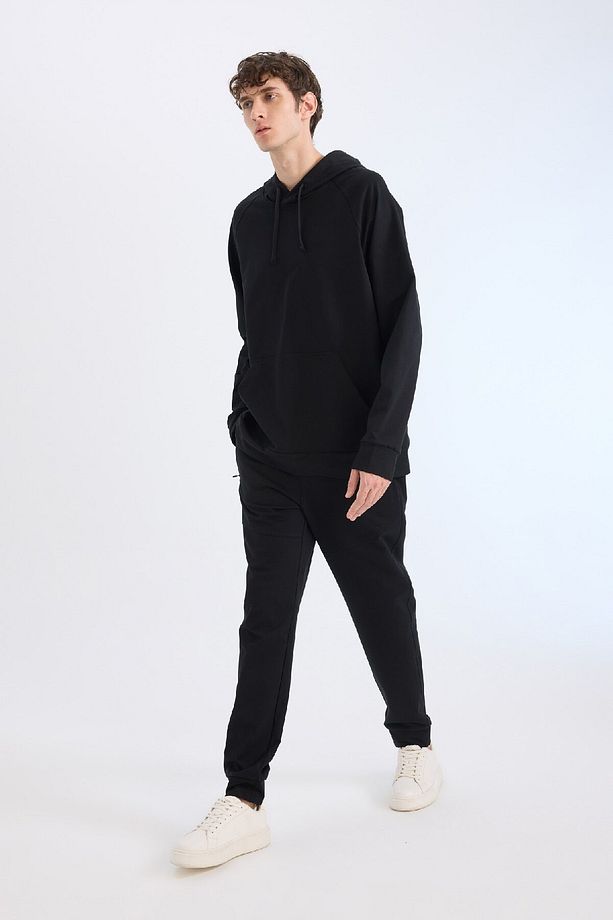 DeFactoFit Slim Fit Sporcu Jogger Eşofman Altı Dar Kesim Standart Paça Basic Düz D8018AX25SP - 3