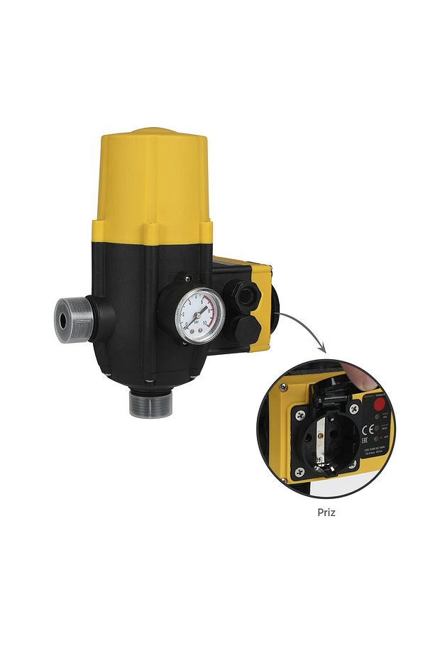 Rtm858 Hidromat Barometre Prizli 1.5-2.2 Bar 1x1'' Çap - 3