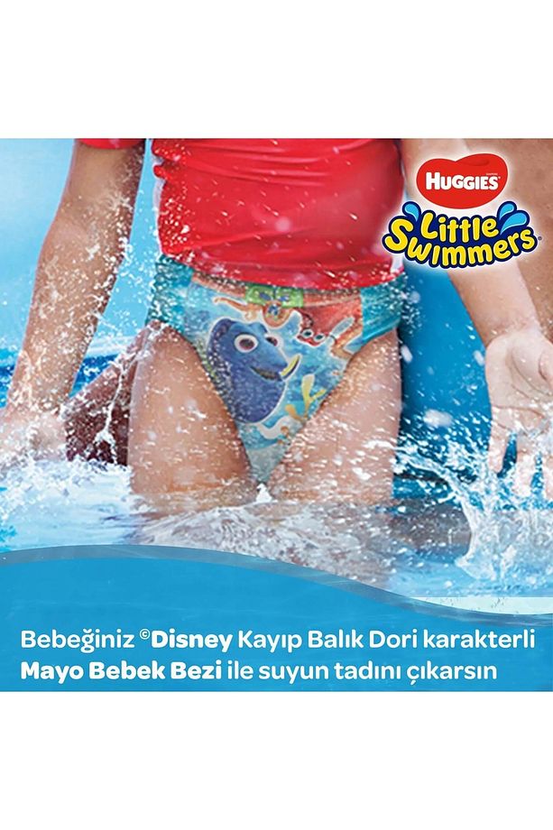 Huggıes Little Swımmers Mayo Bebek Bezi Beden:3-4 (7-15Kg) 72 Adet (6Pk*12) - 5