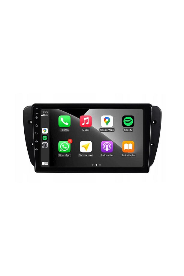 Seat Ibiza Araç Multimedya Android Ekran Carplay Navigasyon Double Teyp 4+64 9" 09-15 Black BLUEWAY - 3