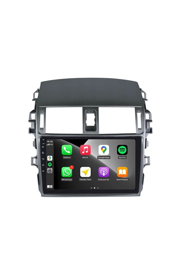 Toyota Corolla Araç Multimedya Android Ekran Carplay Double Teyp 4+64 9" 07-13 Gri BLUEWAY BYK - 3