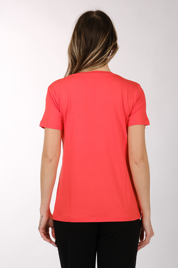 Тениска Basic Viscon V Yaka - 5