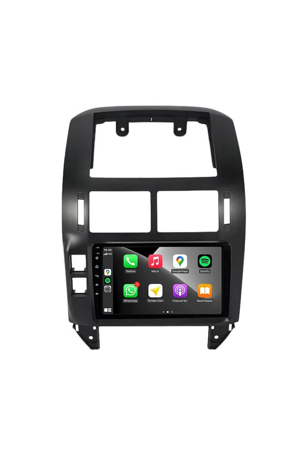 Volkswagen Polo Araç Multimedya Android Ekran Carplay Double Teyp 4+64 9" 05-09 Black BLUEWAY - 2