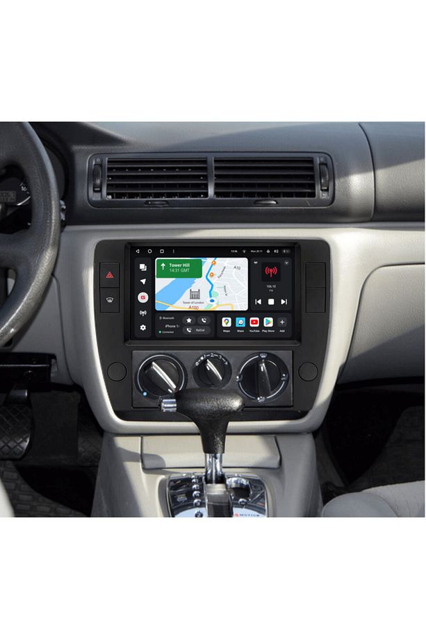Volkswagen Passat B5 Araç Multimedya Android Ekran Carplay Navigasyon 4+64 9" 96-05 Black BLUEWAY BY - 4