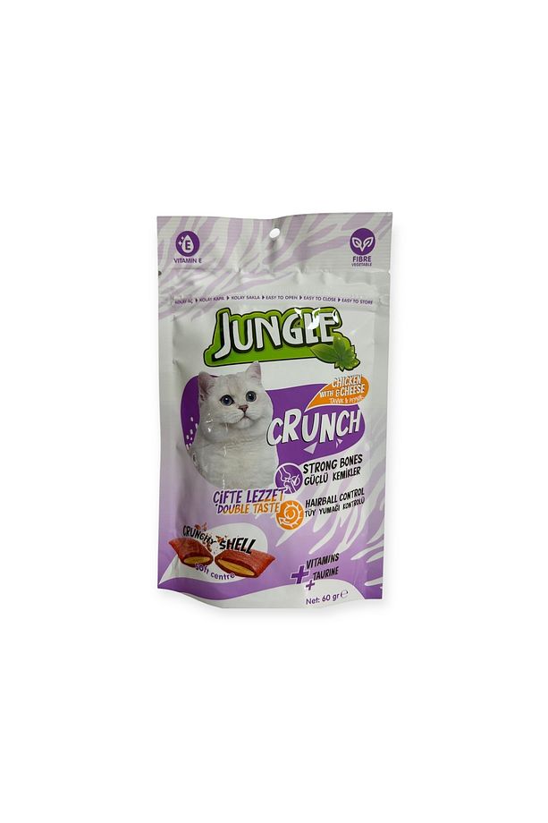 Crunch Kedi Ödül Maması Güçlü Kemikler & Tüy Yumağı Kontrolü 10 Adet (1x60gr) - 2