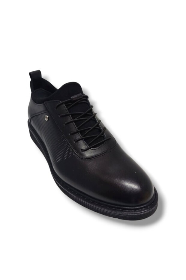 01071-25 Genuine Leather Elastic Eva Men's Shoes