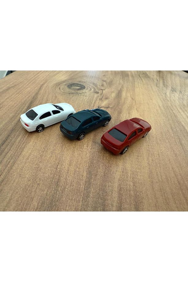 1/100 Ölçek Maket 3'lü Araba - 3