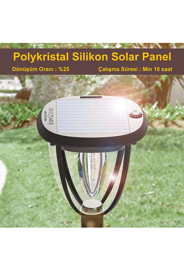 Güneş Enerjili Led Aydınlatma (2 Adet) / GT-SL21 - 6