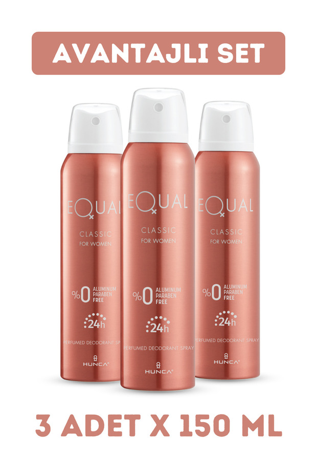 Classic Kadın Deodorant ( 3 Adet X 150 ml ) - 1