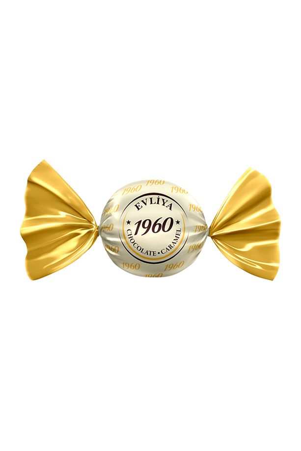 Evliya 1960 Caramel Dolgulu Çikolata Quadro Poşet 1 Kg. - 3