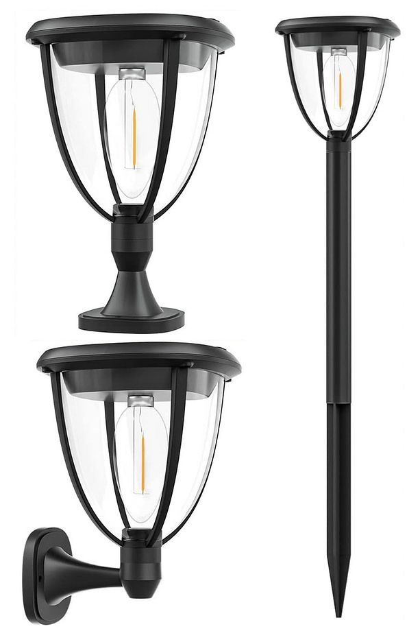 Güneş Enerjili Led Aydınlatma (2 Adet) / GT-SL21 - 8