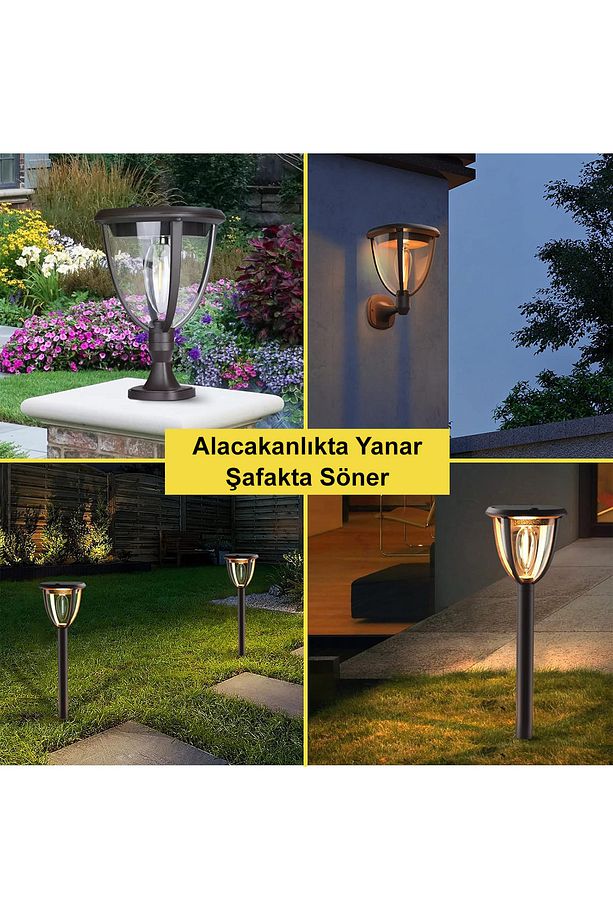 Güneş Enerjili Led Aydınlatma (2 Adet) / GT-SL21 - 4