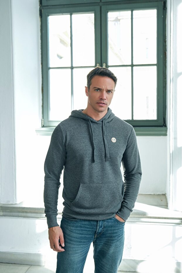 Basic Hoodie  Antrasit - 2