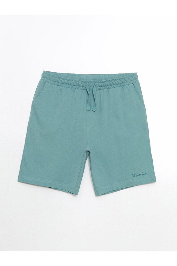LCW Slim Fit Erkek Pijama Alt Şort - 5