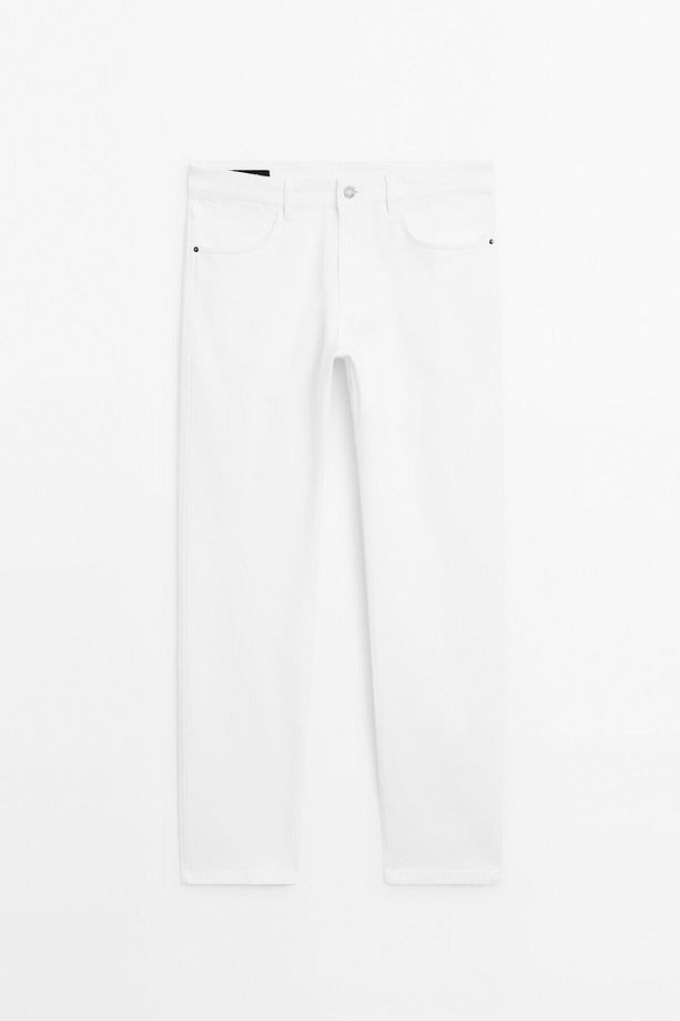 Slim fit kot pantolon - 6