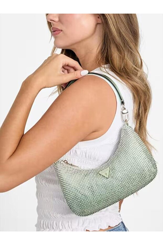 23X14X4Cm Zalina Mini Top Zip Stone Shoulder Or935072Bag