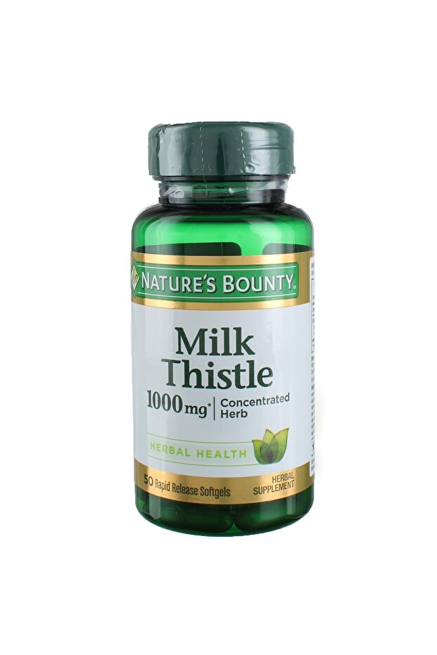 Milk Thistle 1000 Mg Softgel 50S
