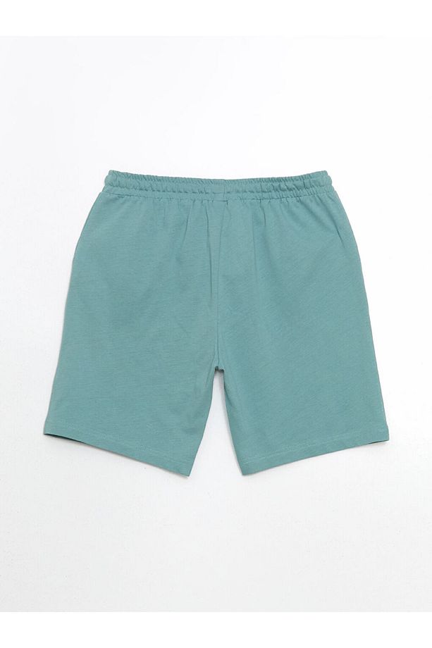 LCW Slim Fit Erkek Pijama Alt Şort - 6