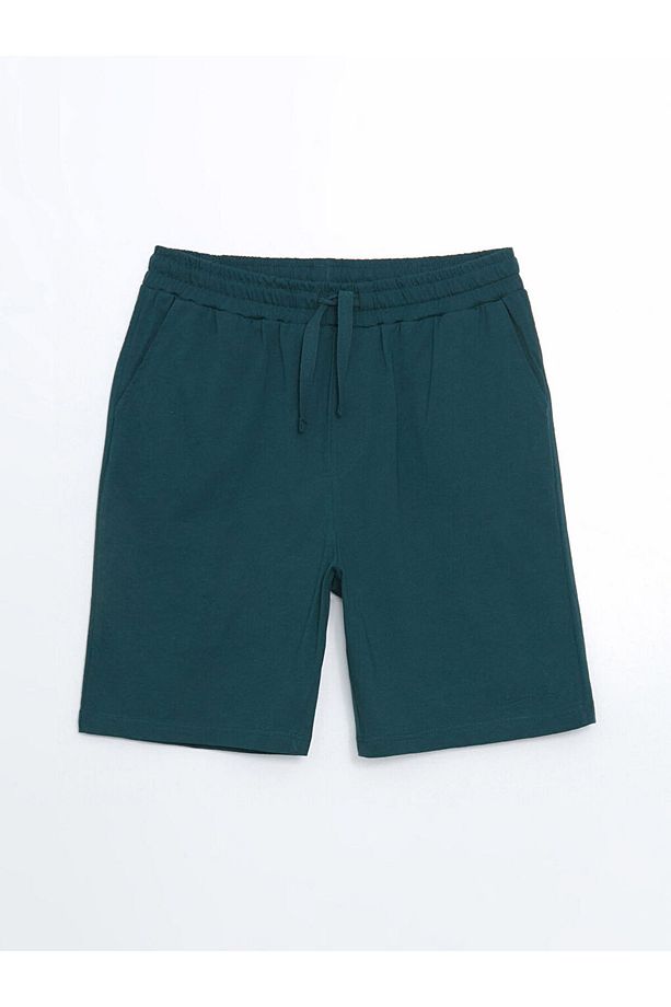 LCW Slim Fit Erkek Pijama Alt Şort - 5