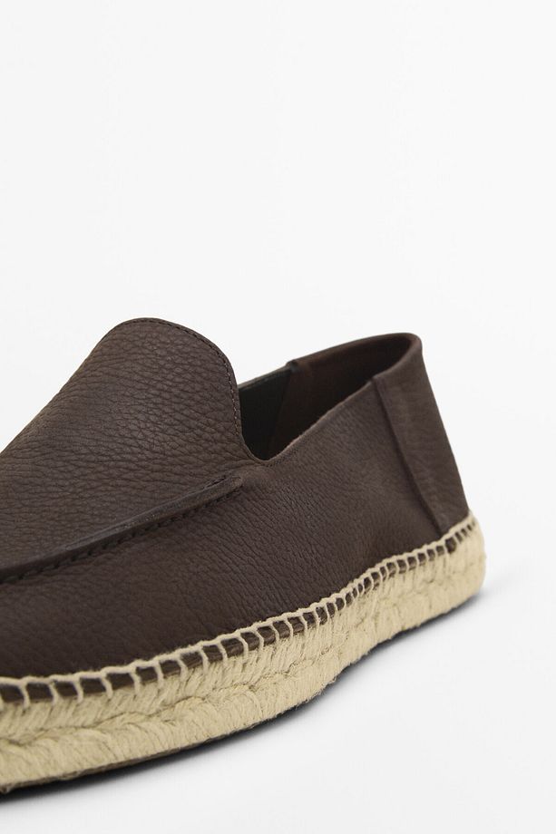Burnu dikişli espadril - 5