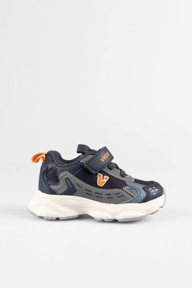Tag Orthopedic Boy's Navy Blue Comfortable Sneaker