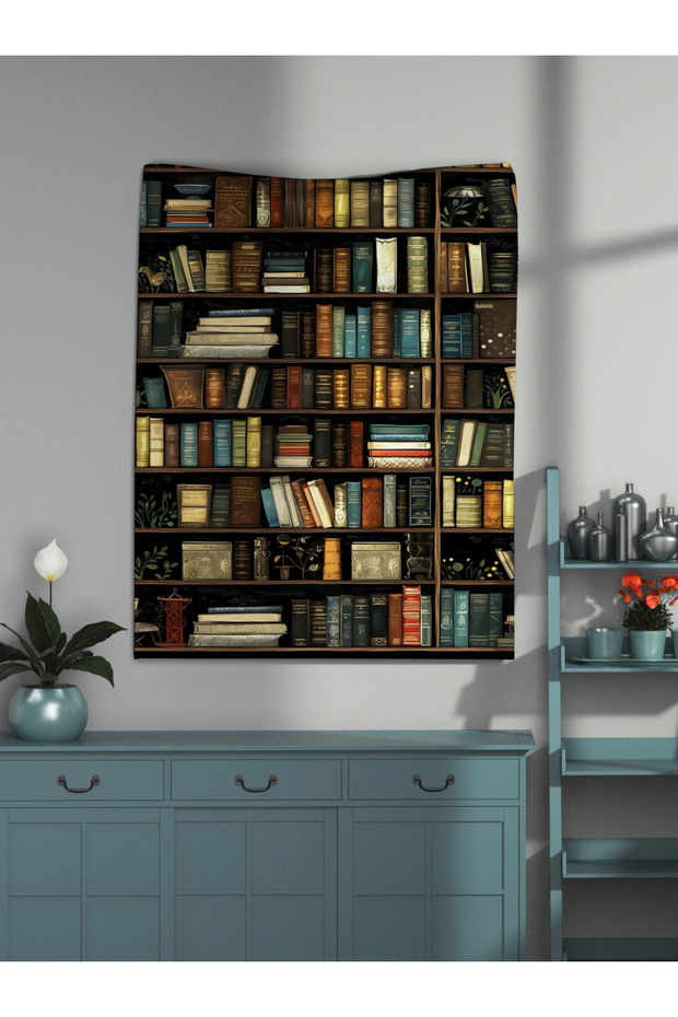 Library Duvar Örtüsü Ve Duvar Halısı - 1