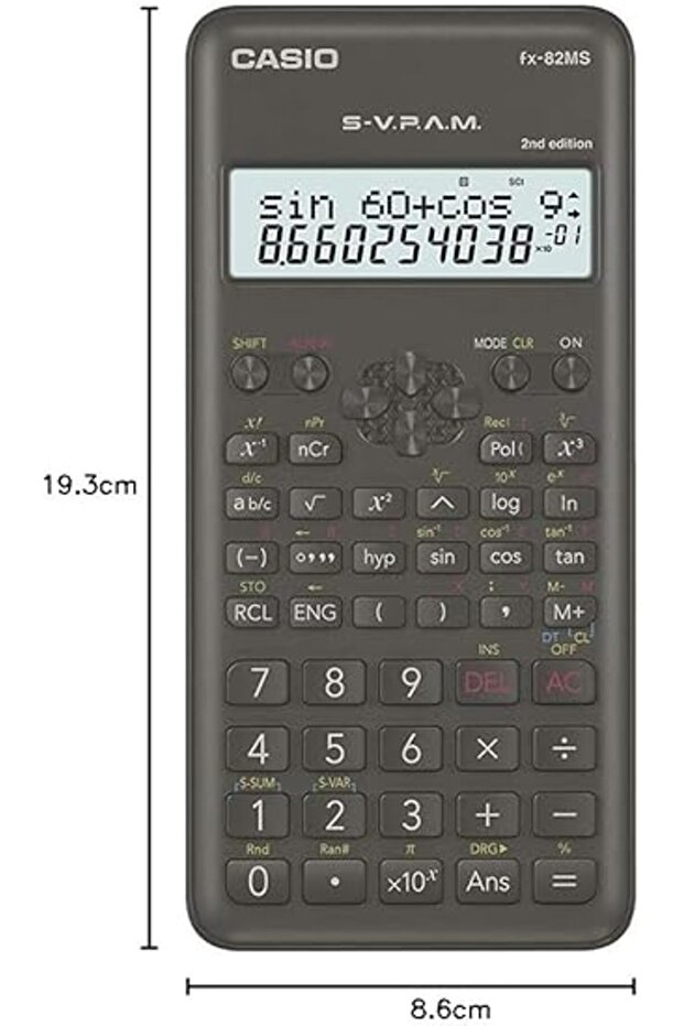 الآلة الحاسبة العلمية FX-82MS-الإصدار الثاني - 5