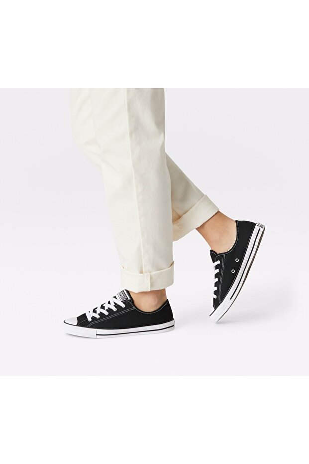Sneakers Converse Chuck Taylor All Star Dainty Canvas, Black, Unisex - 8