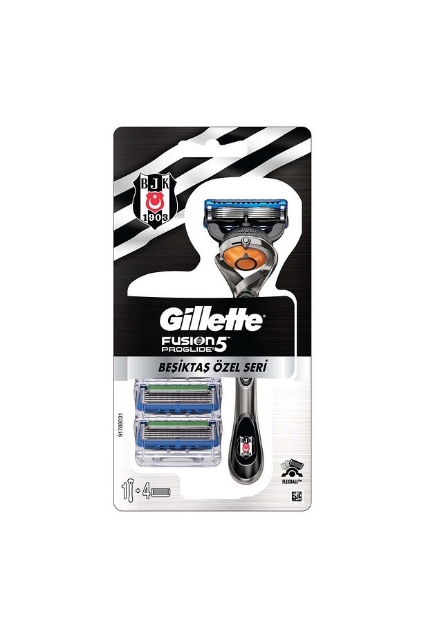 Fusion Proglide Makine + 4'lü Yedek Bıçak Beşiktaş Özel Seri - 2