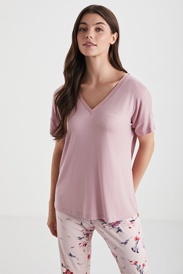 طقم بيجامة ناعم الملمس - 2