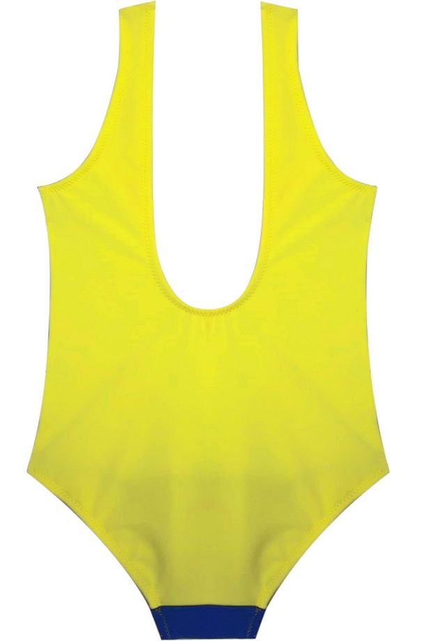Sarı Bloklu Kız Çocuk Mayo Db20030m - 2