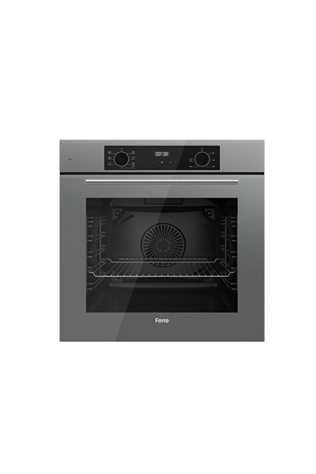Flowart Ventora Elite Gri 3'lü Ankastre Set ( QBL63CPR-SS208-D082 ) - 2