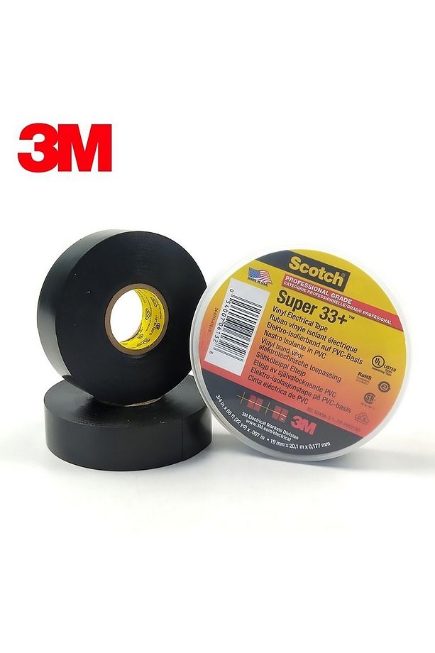 Scotch 33+ Elektrik İzolasyon Bandı 1 adet 19mm x 20mt - 2