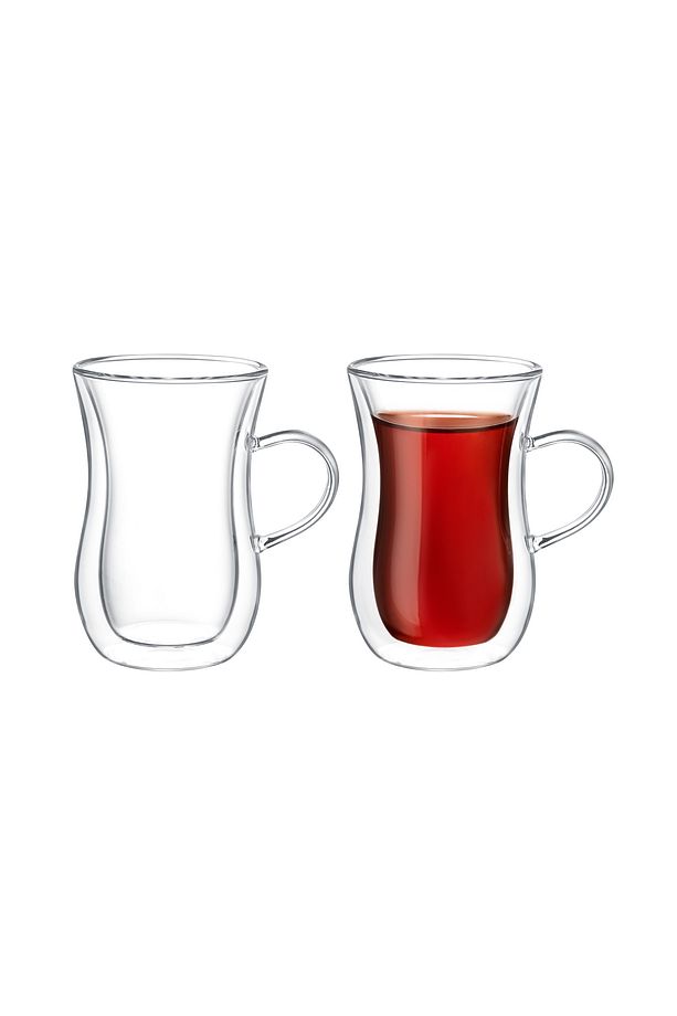 Benito Çift Ca Mlı Çay Bardağı - Tekli - 200 ml - 2