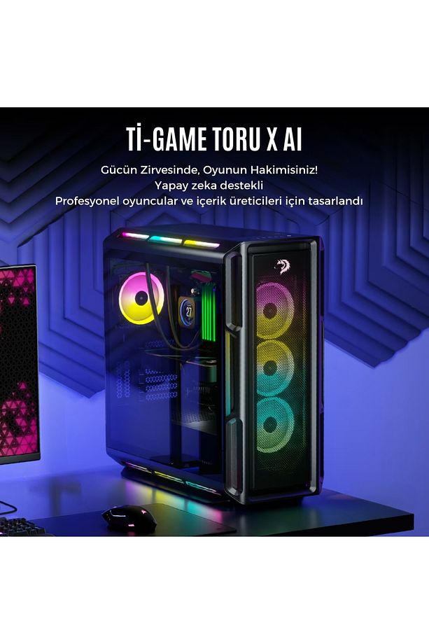 Tİ-GAME TORU TRX2501W X ULTRA 9  48GB DDR5 1TB M.2 SSD 16GB RTX 5080 SIVI SOĞUTMA 1200W 80+G W11P - 5