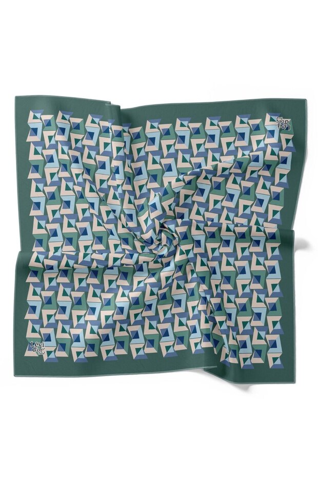 نمط هندسي الاتجاه حك وشاح - 1