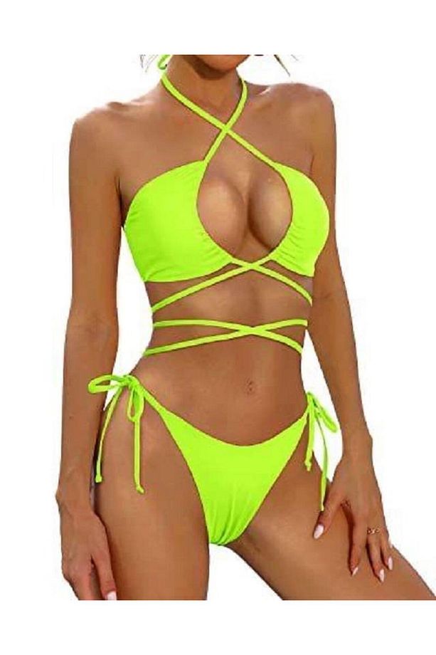 Bağlama Detaylı Bikini Takım Db200780bt - 2
