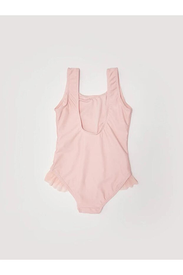 Baskılı kız çocuk mayo - 2