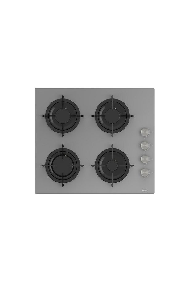 Flowart Lumora Plus Gri 3'lü Ankastre Set ( QBL63CPR-CS208-D079 ) - 3
