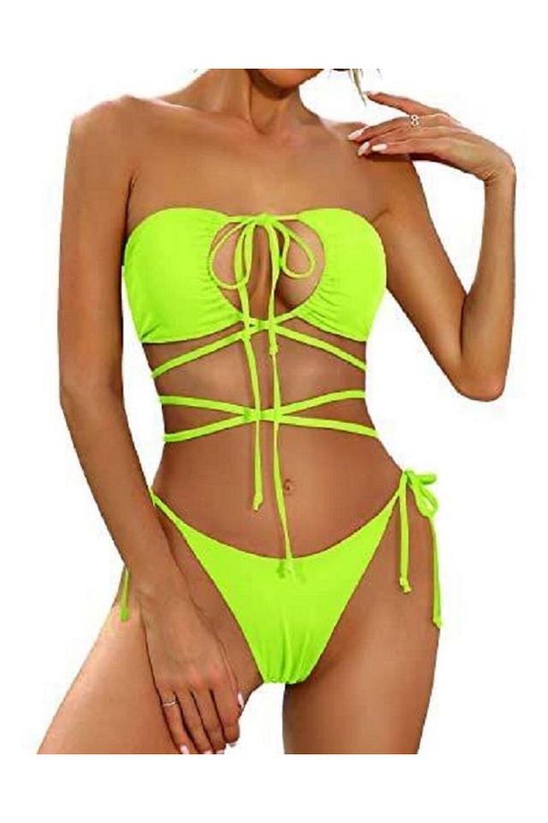 Bağlama Detaylı Bikini Takım Db200780bt - 3
