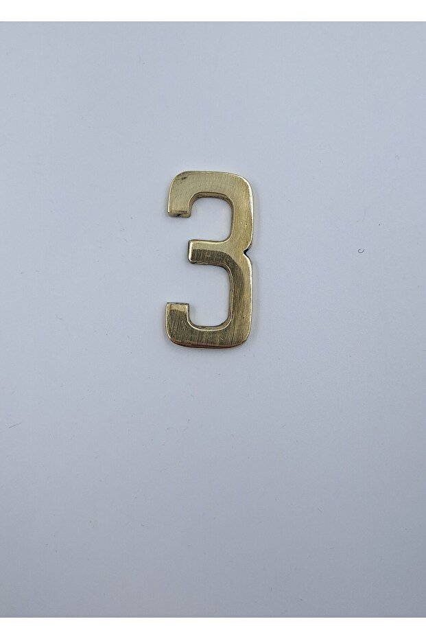Brass Figure 5cm Plain No:3