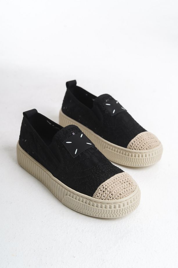 Kadın Yüksek Taban File Dantel Sneaker Günlük Spor Ayakkabı Nastiya - 1