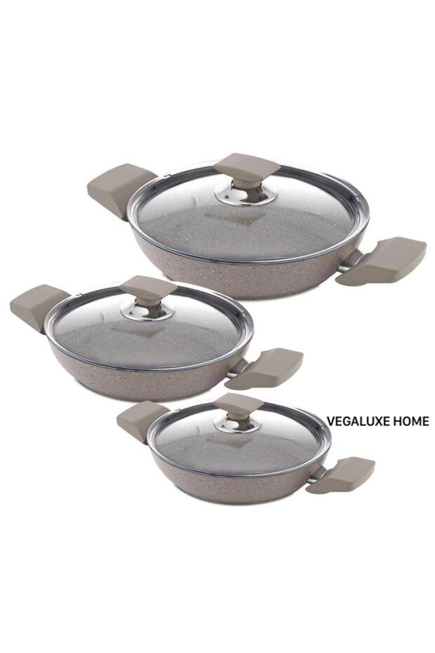 Safir 6 Parça Omlet Set Bej - 1