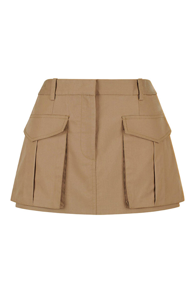 Low Waist High Function Micro Mini Skirt